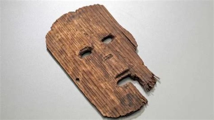 1800 Year Old Japan Wooden Mask