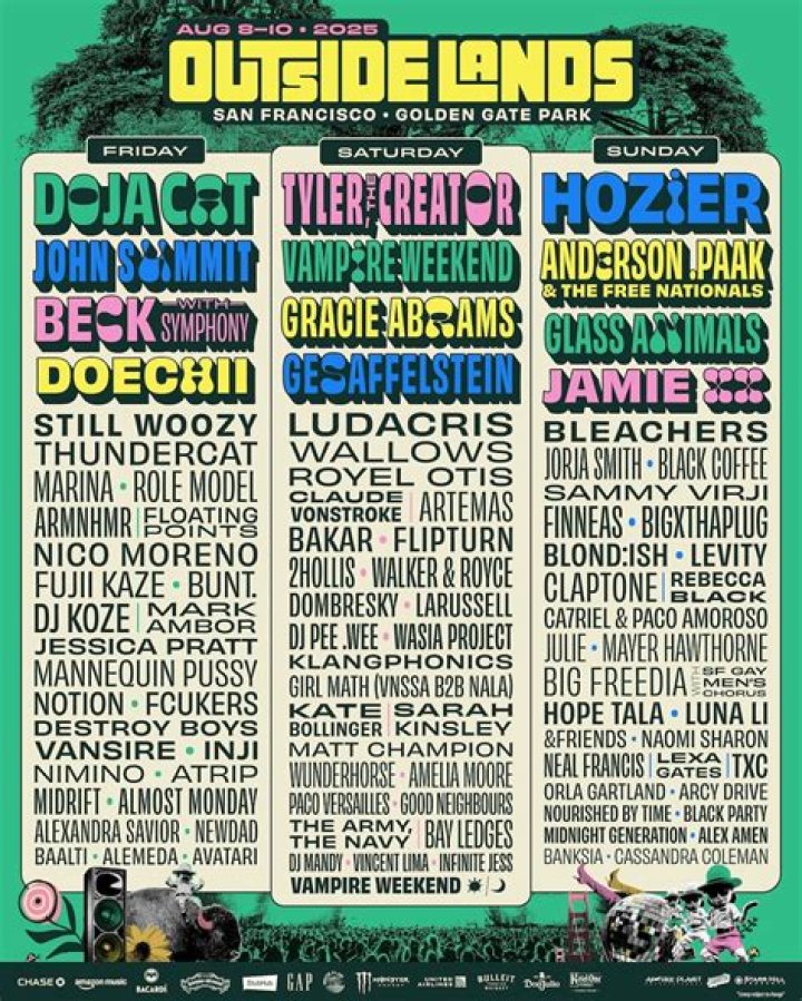 2019 Outside Lands Music And Arts Festival - Lands End Stage - Day 2