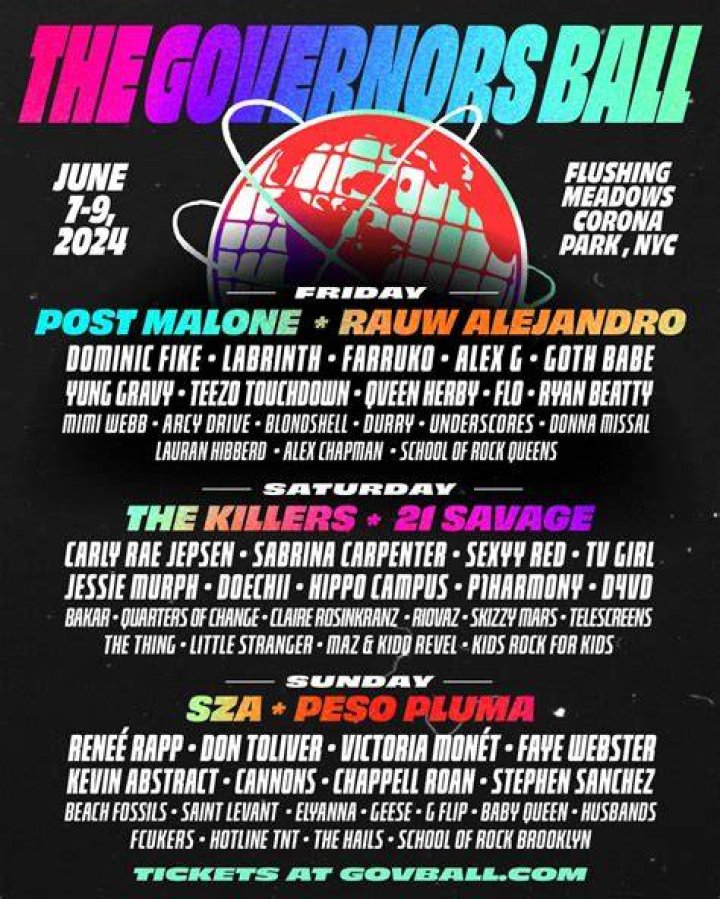2024 Governors Ball