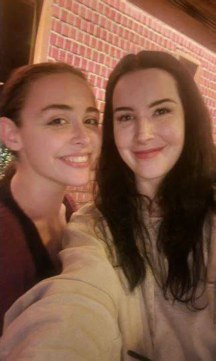 Aella with her friend