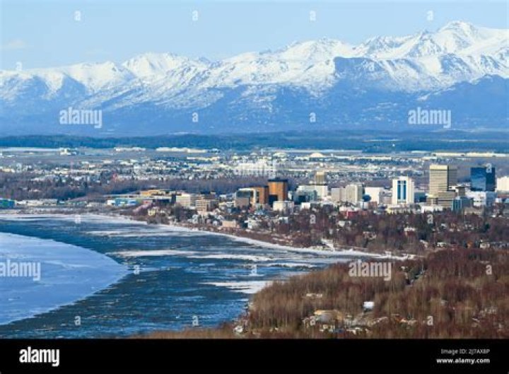 Aerial View Of Anchorage