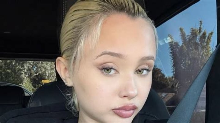Alabama Barker childhood modeling photo
