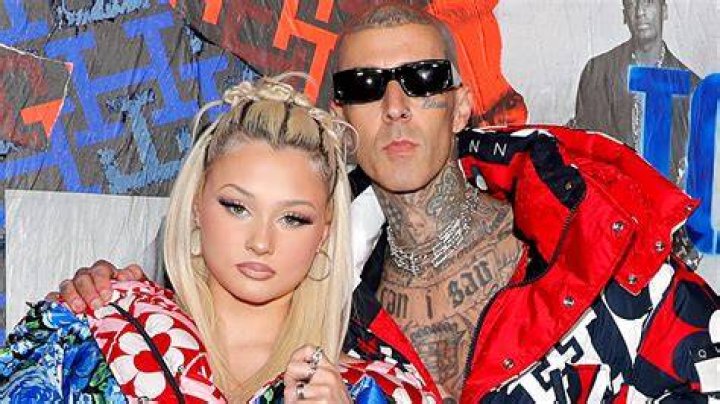 Alabama Barker with her dad Travis Barker