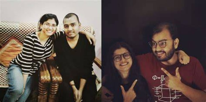 Alakh Pandey and his sister
