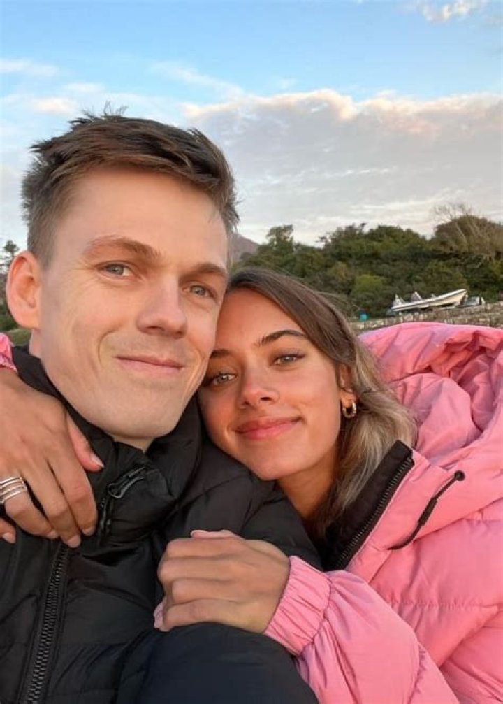Ambar Driscoll with her boyfriend Caspar Lee