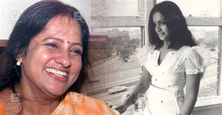 An old photo of Seema with her family