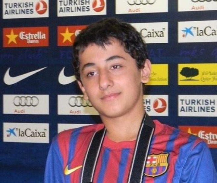AnEsonGib picture when he use to play football