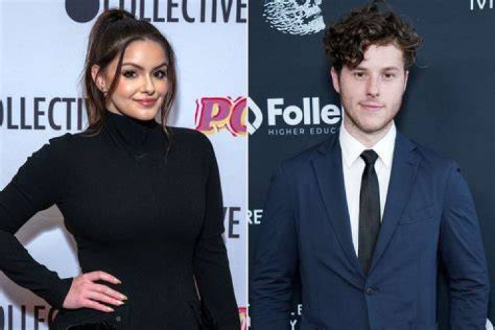 Ariel Winter Says She's Dating Her Best Friend Luke Benward She Wears Black Sheer Dress With Black Underwear While Hugging Luke in Blue Suit