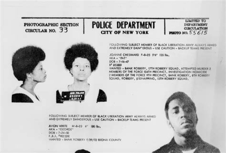 Assata Shakur Mug Shot