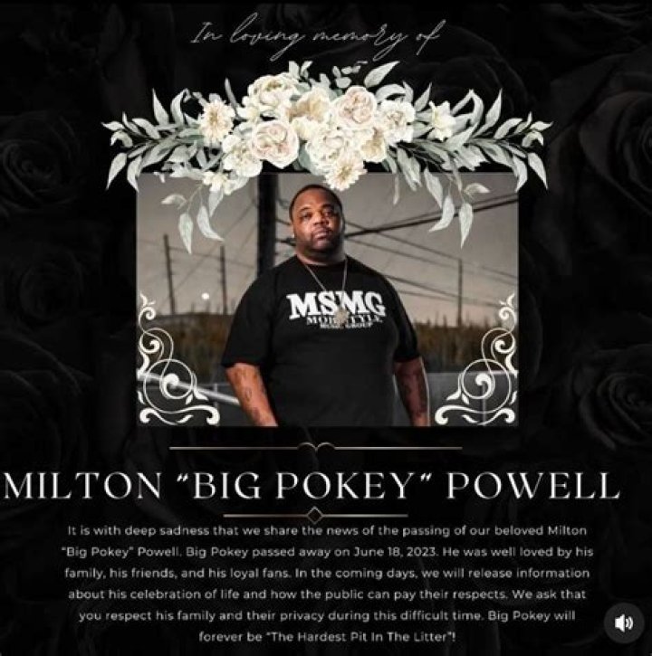 Big Pokey Obituary