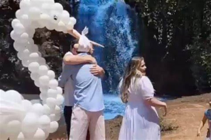 Brazilian Couple Contaminates Waterfall