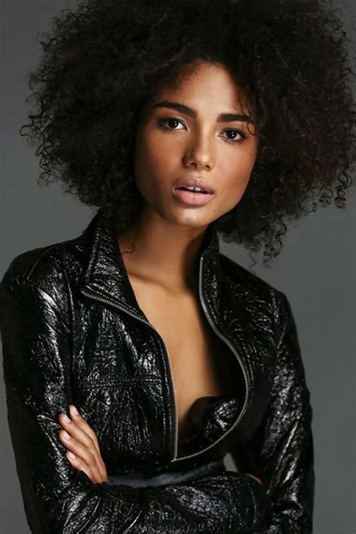 Bruna Inocencio with her co-model