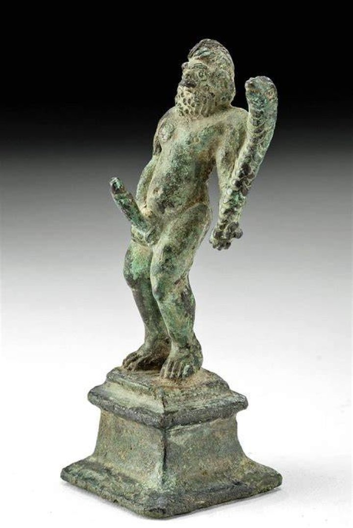Celtic Statue With Large Phallus