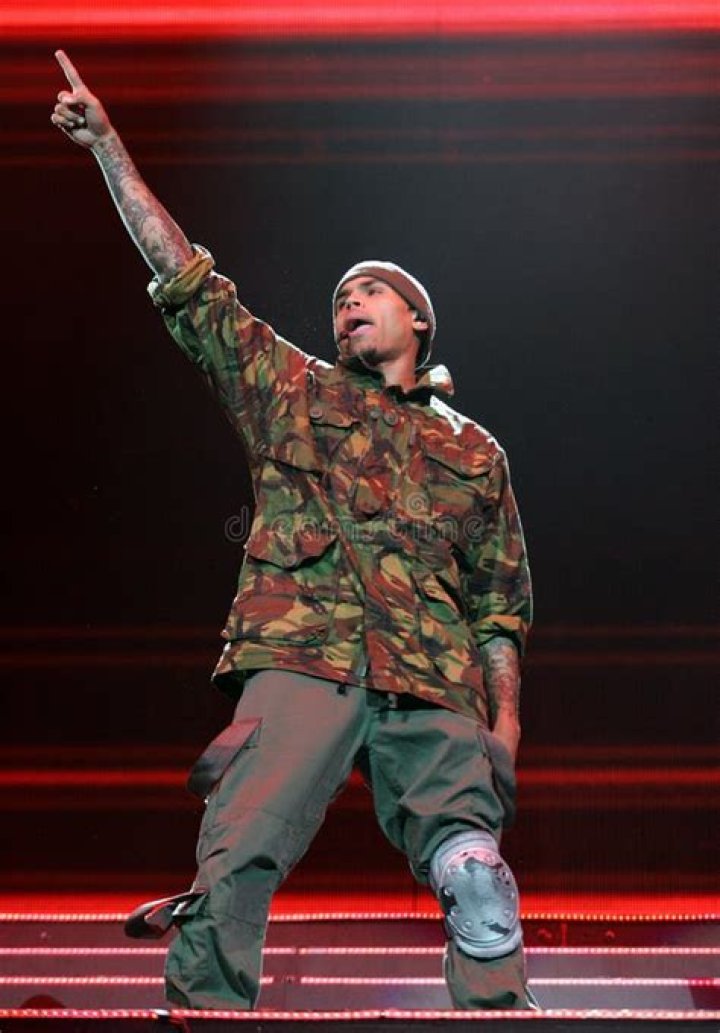 Chris Brown Performs At The Kia Forum