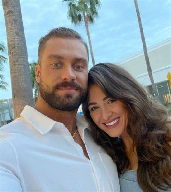 Chris Bumstead with his girlfriend