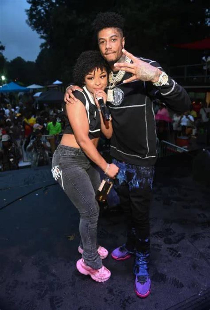 Chrisean Rock Plays With Blueface's Feet