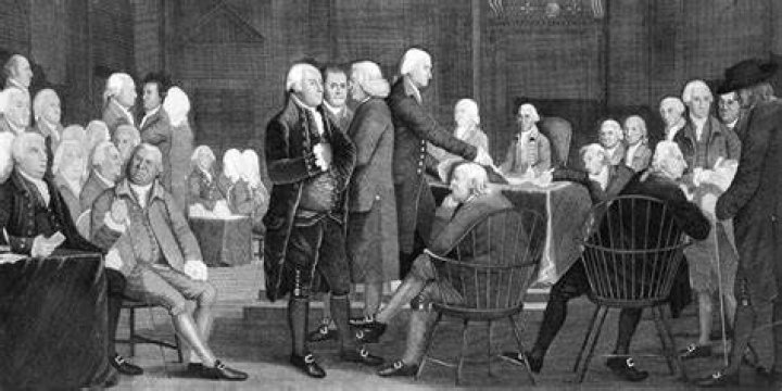 Congress Voting On Independence