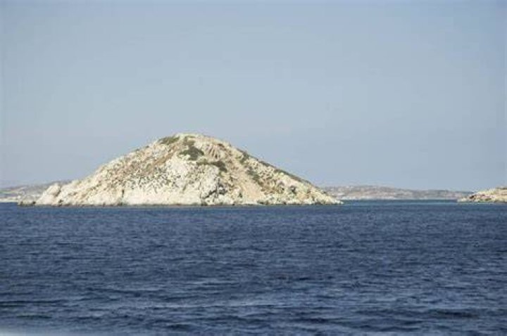 Dhaskalio Islet In Greece