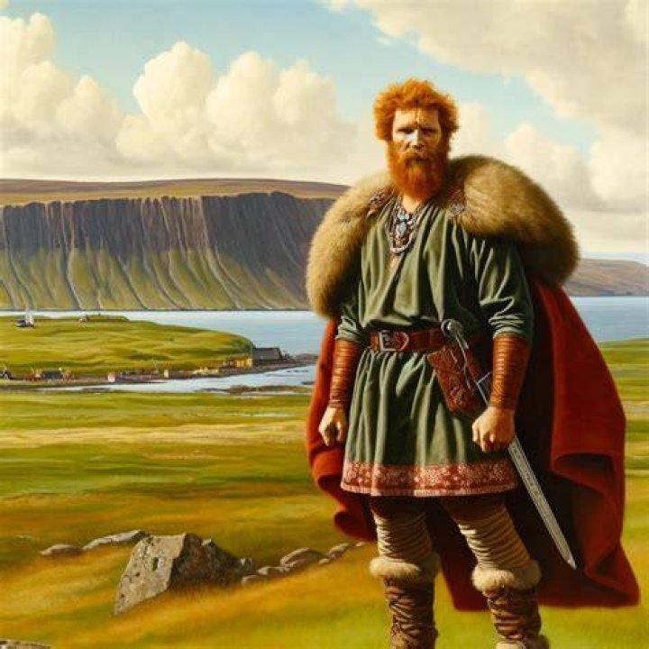 Erik The Red Battling An Icelandic Chief