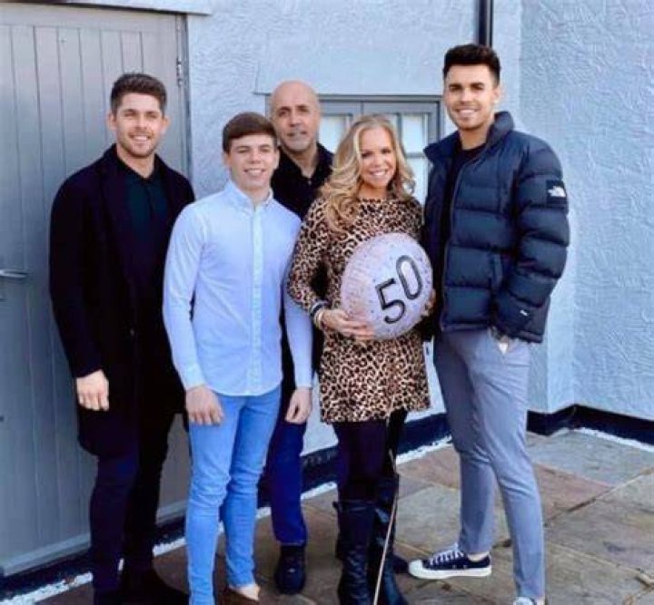 George Baggs and his family