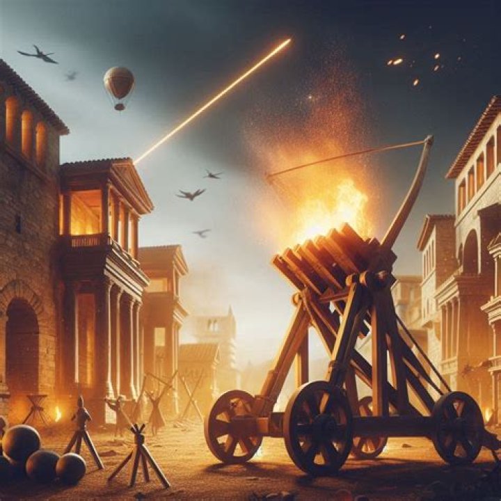 Greek Fire Catapult