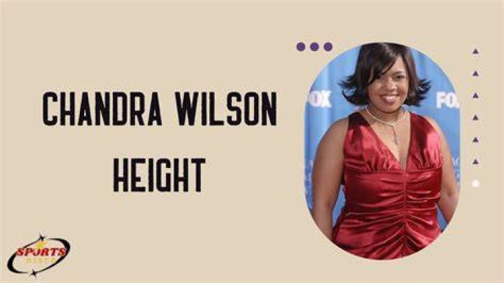Height of Chandra Wilson