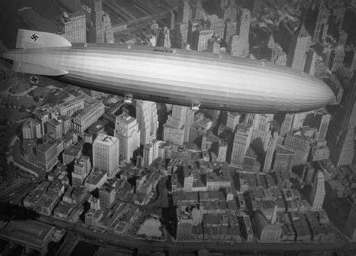 Hindenburg Over Manhattan