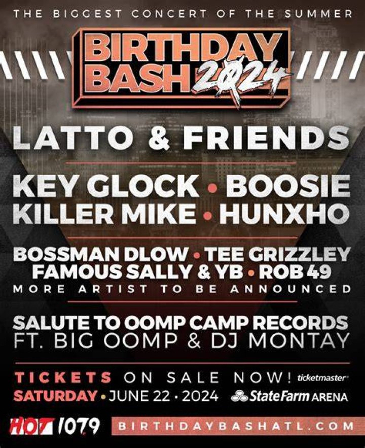 Hot 107.9 Birthday Bash 2024