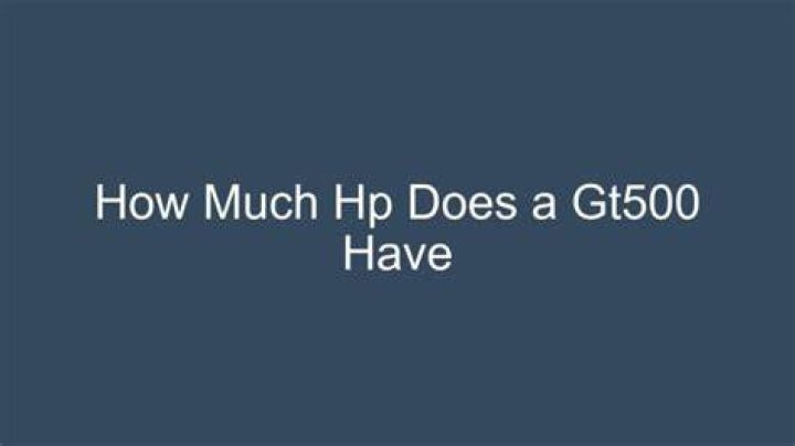 How much HP does it take to run 8s?
