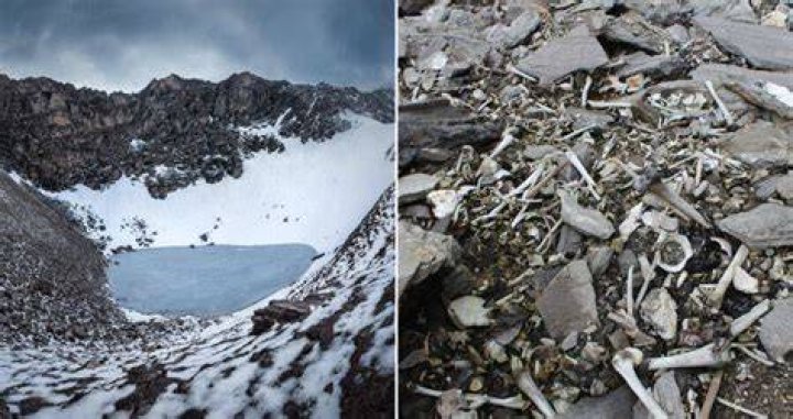 Human Remains At Roopkund Lake
