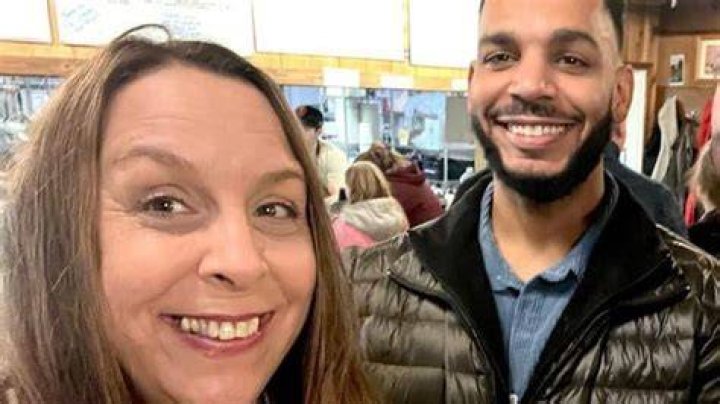 Jamal and his mom Kimberly Menzies