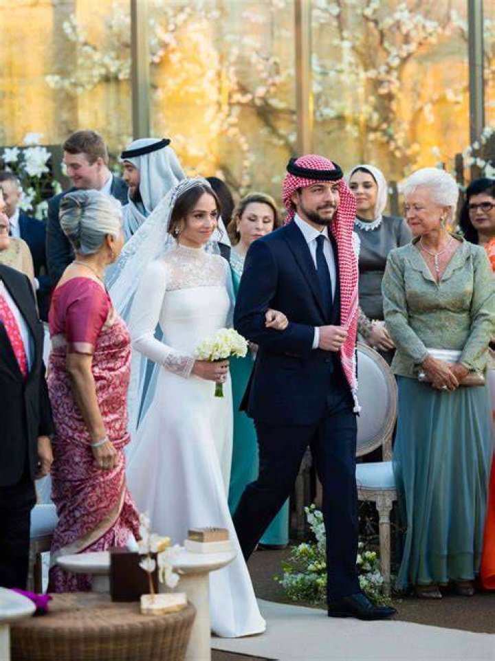 Jameel with Princess Iman bint Abdullah and Al Hussein bin Abdullah II