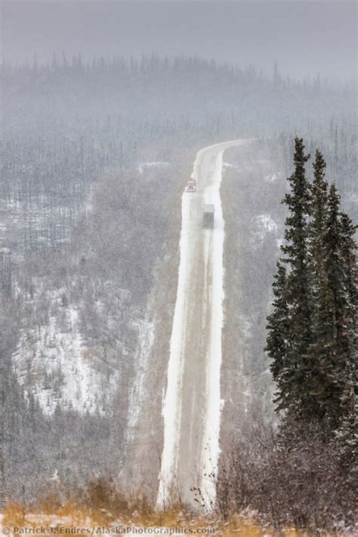 James Dalton Highway Alaska Flooded