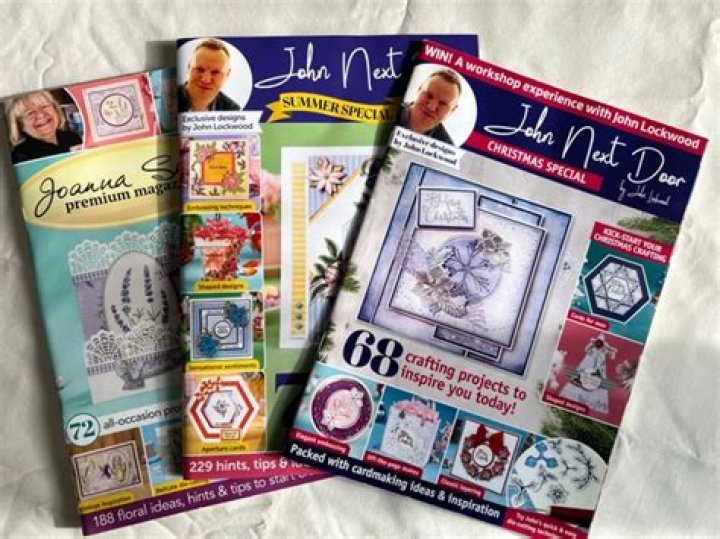Joanna featured on various magazines