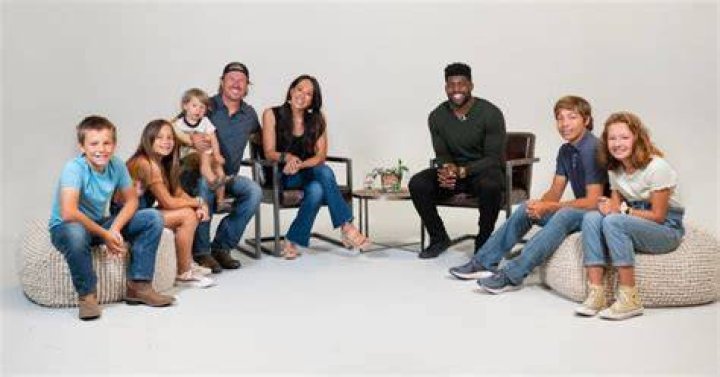 Joanna Gaines and her kids