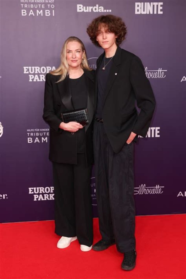 Jonah Patitz with his mother Tatjana Patitz