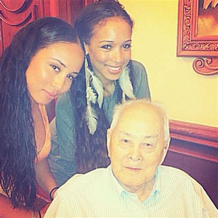 Jordy Craig with her grandfather and sister