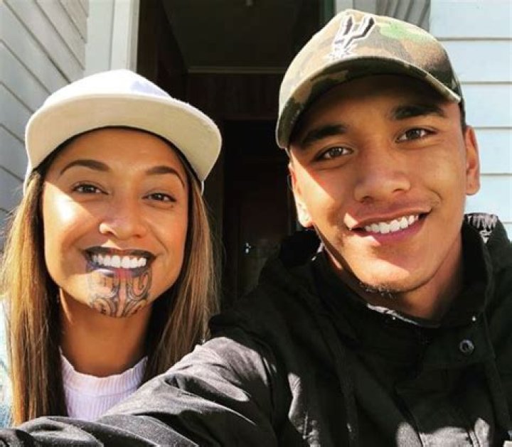 Kaipara with her son Whiti Tumai