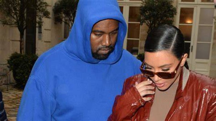 Kanye West and Kim Kardashian