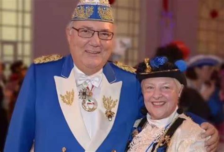 Karl-Peter Griesemann with his wife