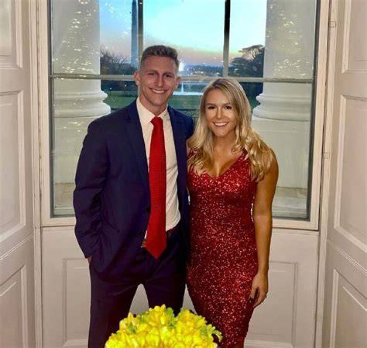 Karoline Leavitt with her boyfriend