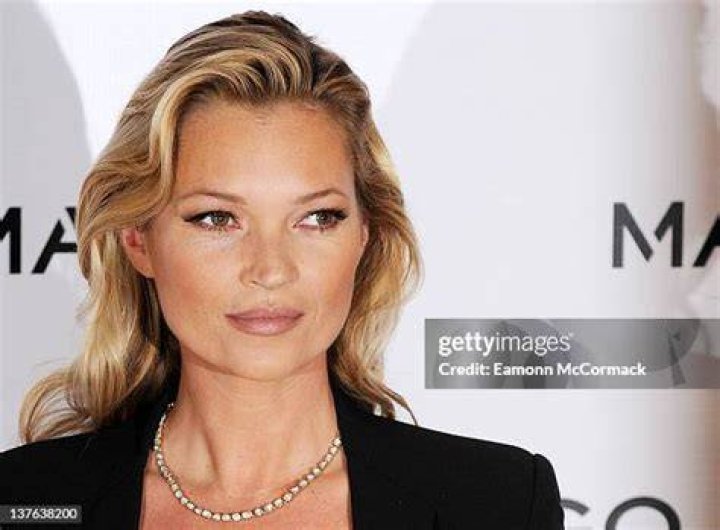 Kate Moss is Announced as the New Face of Mango Fashion at a Press Conference in London on January 24, 2012