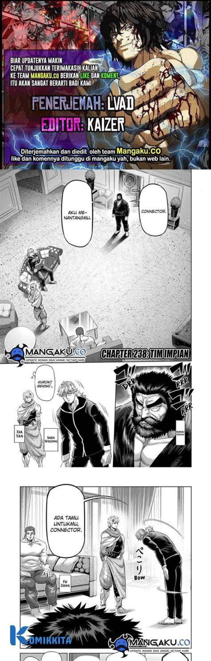 Kengan Omega Chapter 238 spoiler