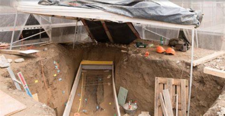Kernschulhaus Excavation Site