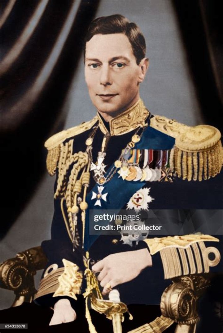 King George VI With His Family