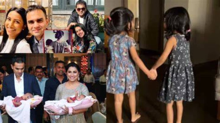 Kranti Redkar and her daughters