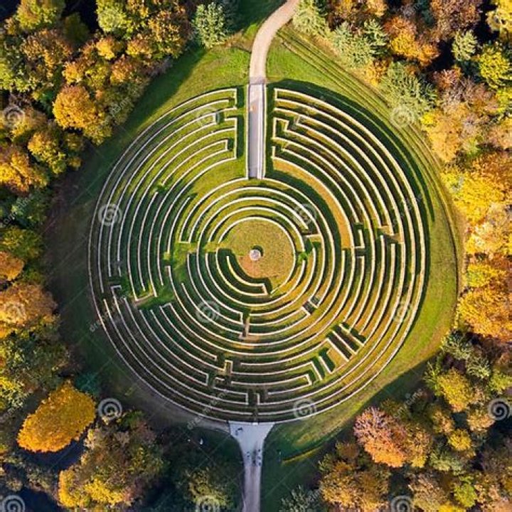 Labyrinth Seen From Above
