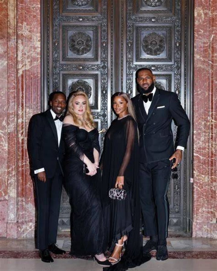 LeBron James Dazzled By Adele