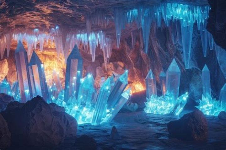 Lit Up Crystal Caves