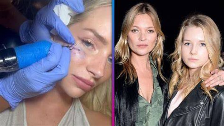 Lottie Moss tattoos